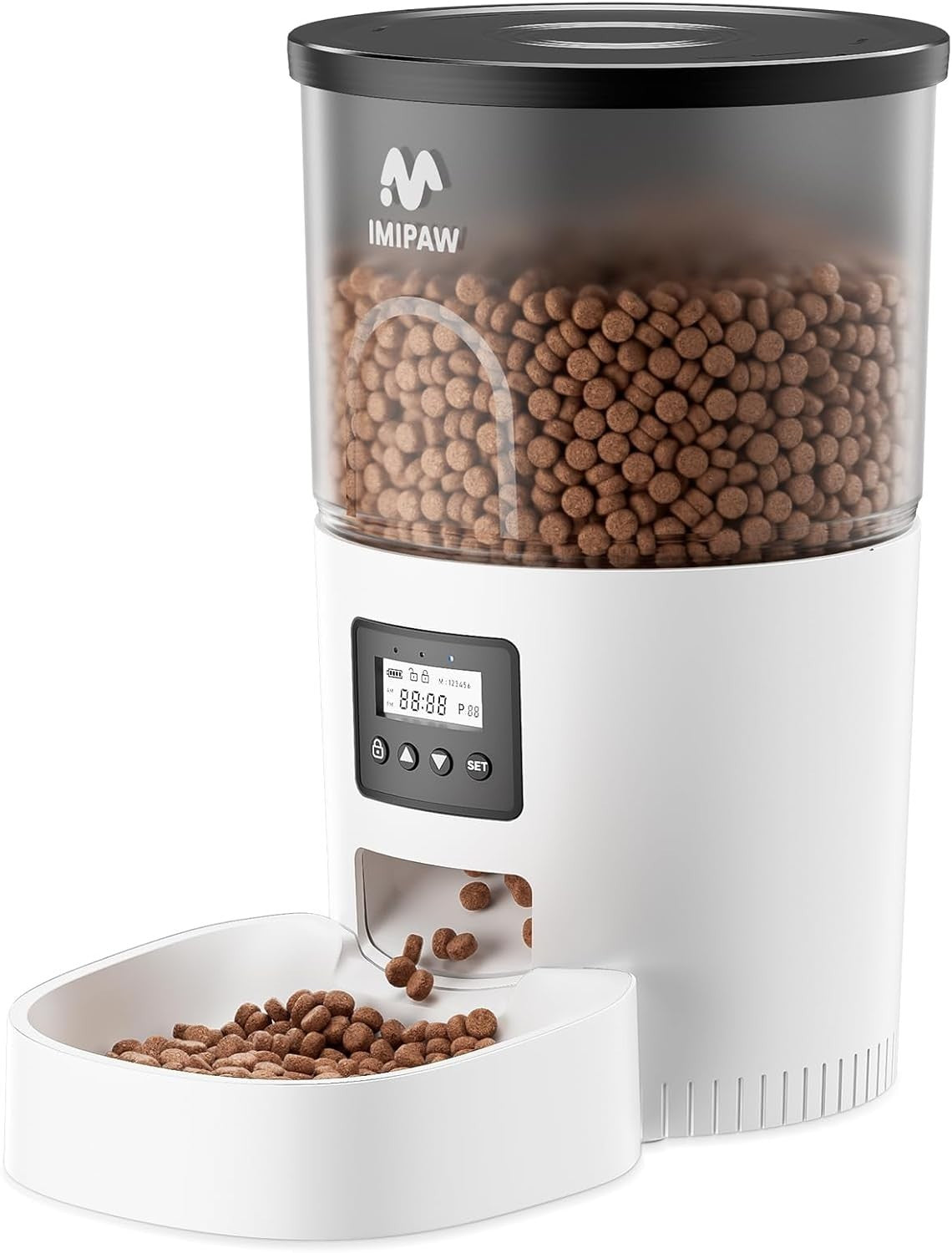Automatic Pet Feeder 3L Programmable Timer Food Dispenser LCD Control