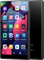 96GB MP3 MP4 Player Black 5" Android 13 Bluetooth