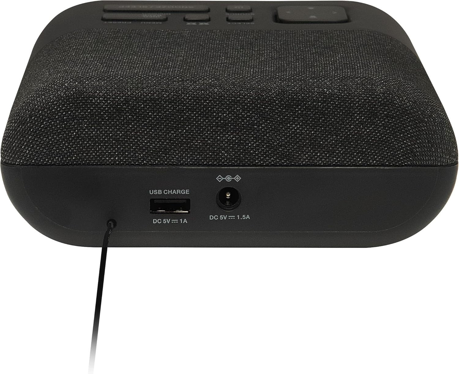 DAB FM Alarm Clock Radio LED Display USB Charging 40 Presets