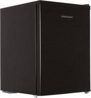 67L Table Top Mini Fridge Compact Freestanding Reversible Door Black