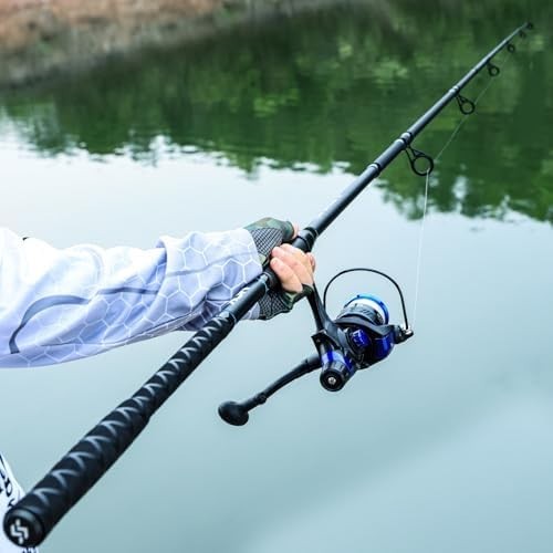 3-Section Carbon Carp Fishing Rod 2.7M/3.0M/3.3M with EVA Grip