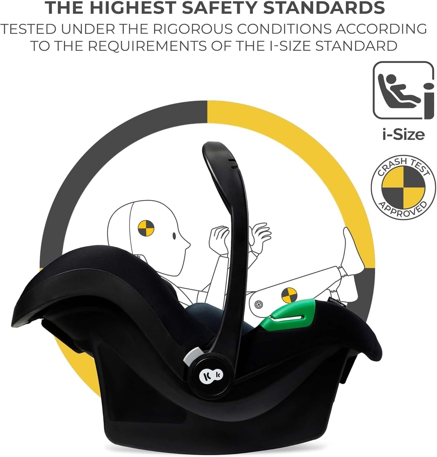 3-in-1 Baby Travel System Pram Car Seat Lightweight Foldable All-Terrain