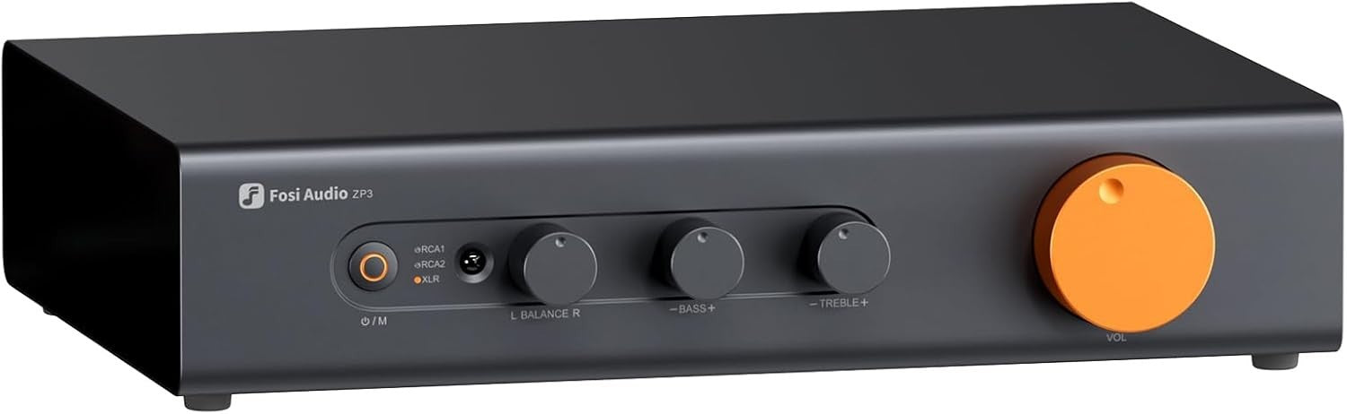 Balanced Stereo Preamp RCA XLR Sub Out 2.1 Audio Control Hub HiFi ZP3