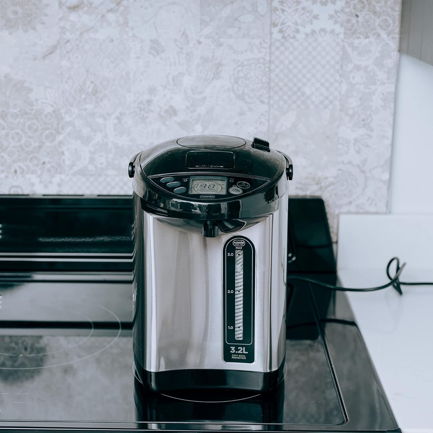 Instant Hot Water Boiler Dispenser 3.2L Stainless Steel Fast Boil One Touch