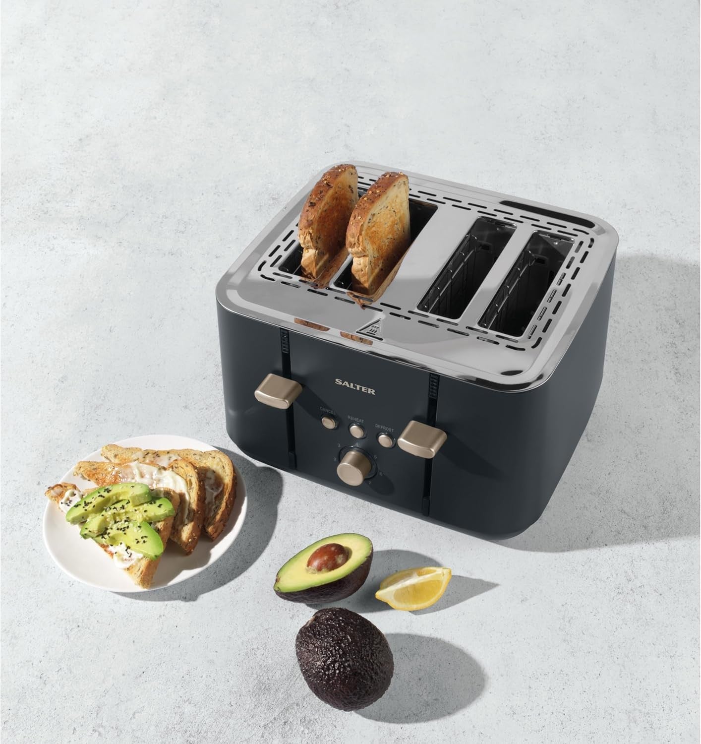 3pc Kitchen Set 20L 800W Microwave 1.7L Kettle 4 Slice Toaster