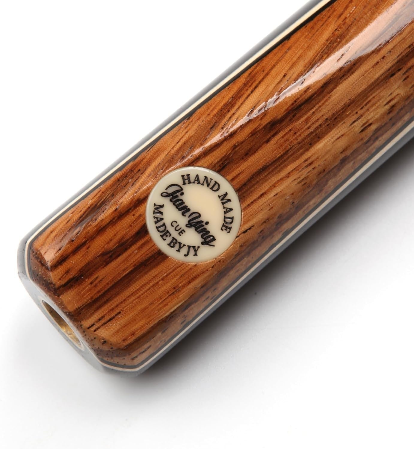 57in Handmade Snooker Cue 19oz 9.5mm Tip 3/4 Joint Case