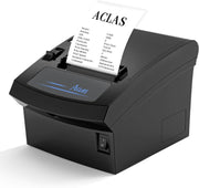 80mm Thermal Receipt Printer Auto Cutter USB Ethernet Black