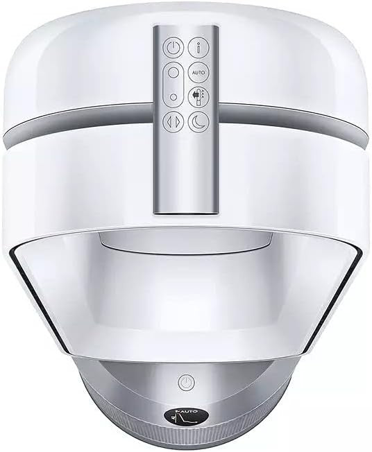 Tower Bladeless Air Purifier Fan HEPA Filter Voice Control Cooling 105cm Silver