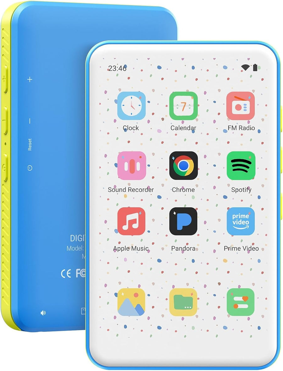 132GB MP3 MP4 Player Blue 4" Touch WiFi Bluetooth HiFi