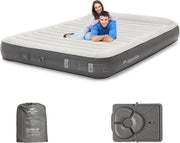 Double Inflatable Air Mattress with Built-In Pump 200x150x25cm – Camping & Guest