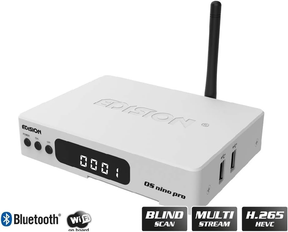 Linux Full HD Combo Receiver DVB-S2X DVB-T2/C WiFi Bluetooth