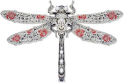 3D Metal Dragonfly Puzzle Kit for Adults, 304 Steel, Stress Relief Gift3D Metal