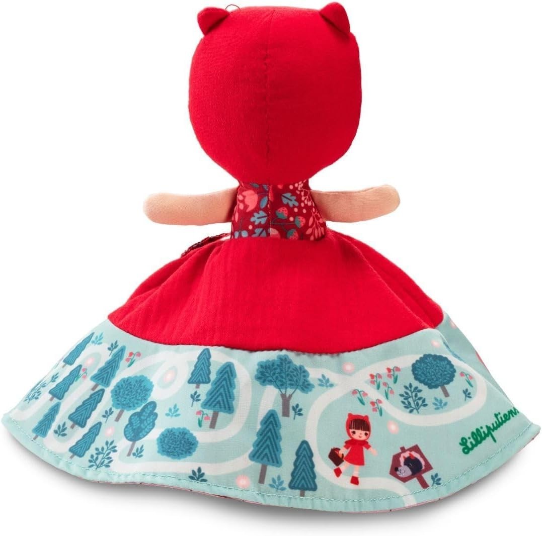 Reversible Story Puppet 3 in 1 Fairy Tale Soft Toy Toddler Imagination Play