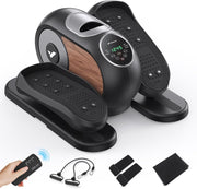 Under Desk Elliptical Machine, 12-Speed Seated Pedal Exerciser, Quiet & Portable