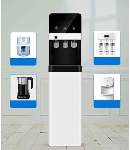 Freestanding Water Dispenser Ice Hot Cold Mains Fed Office Commercial Use