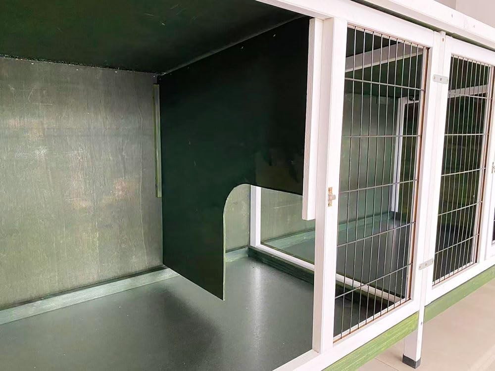 XXL Rabbit Hutch 6ft Single Tier Predator Resistant Indoor Outdoor Cage