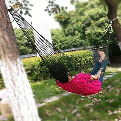 Outdoor Hammock with Mosquito Net & Sunshade | 290x140CM, 250KG Max Load