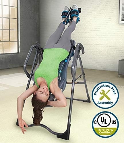 FitSpine X3 Inversion Table Back Pain Relief FDA-Approved Adjustable Therapy