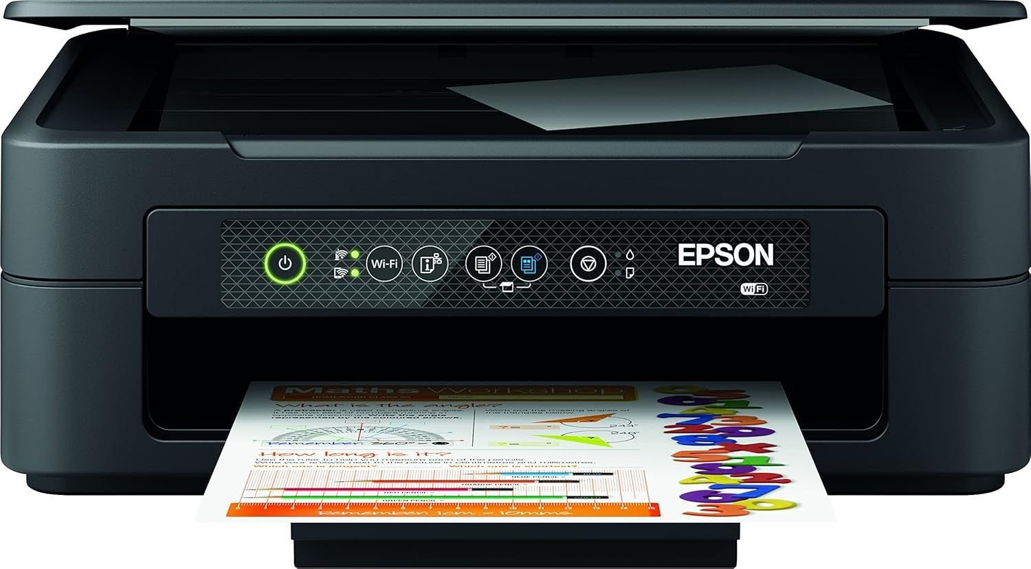 A4 Wireless Colour Printer Compact All-in-One + 500 Sheet Paper Pack