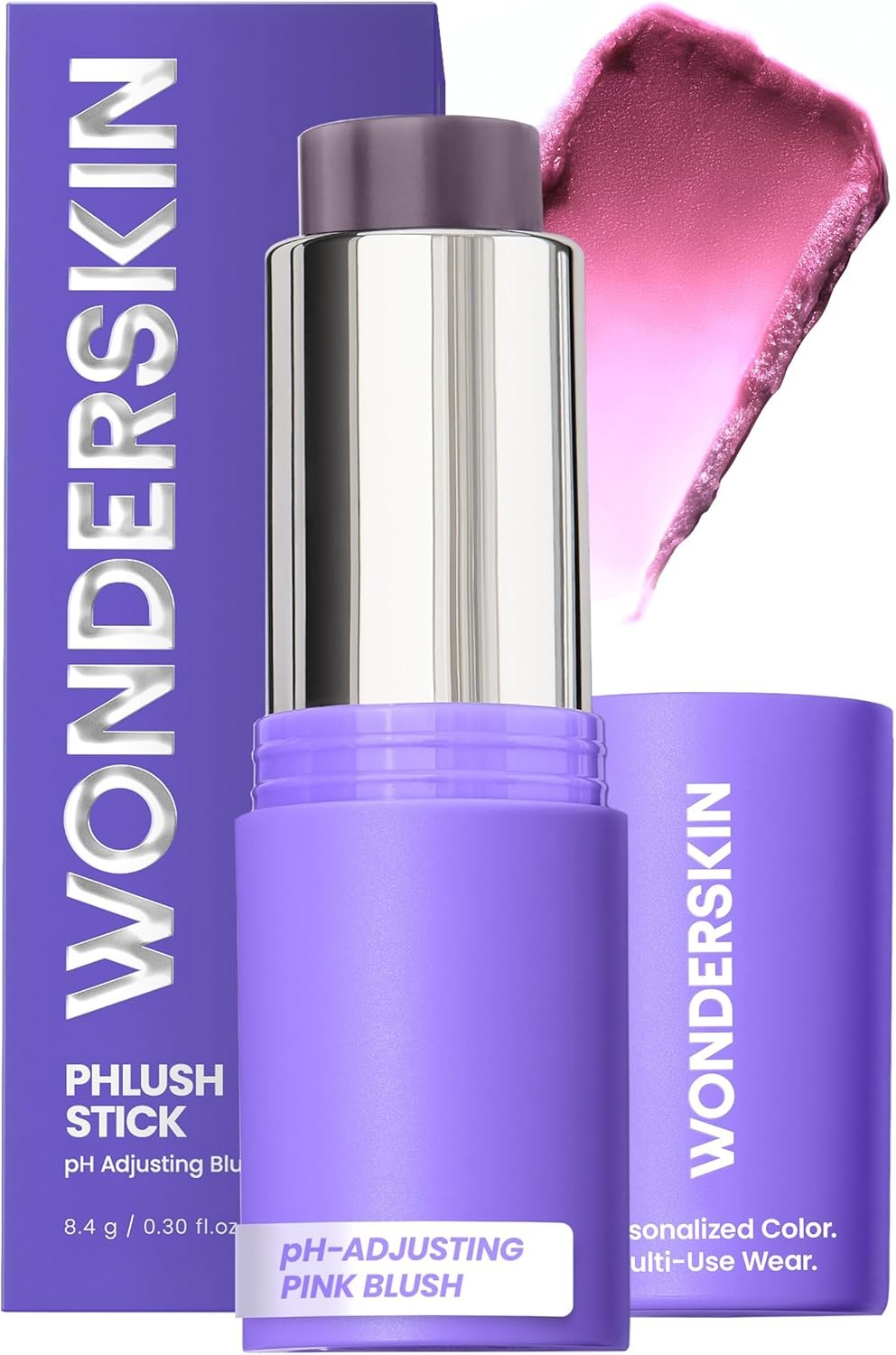 pH Activated Cream Blush Stick Multi Use Cheek & Lip Tint Cooling