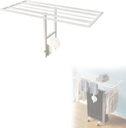 Adjustable Oil Radiator Clothes Dryer Rack Indoor Outdoor Space-Saving