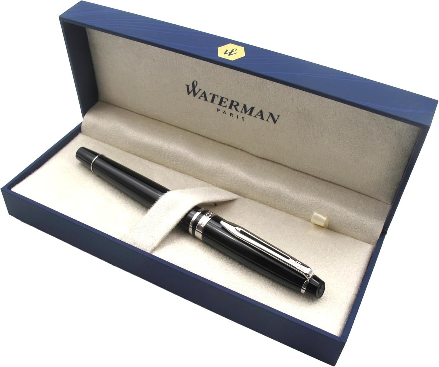 Black Rollerball Pen Fine Black Ink Ergonomic Gift Box