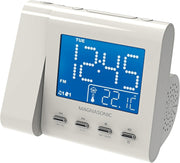 Projection Alarm Clock AM FM Radio Dual Alarm Temperature Display Backup