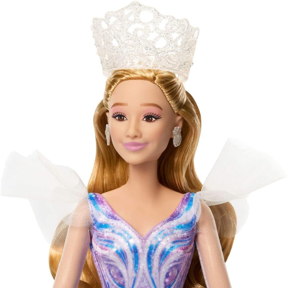 Deluxe Fairy Fashion Doll Removable Gown Wand Tiara Posable
