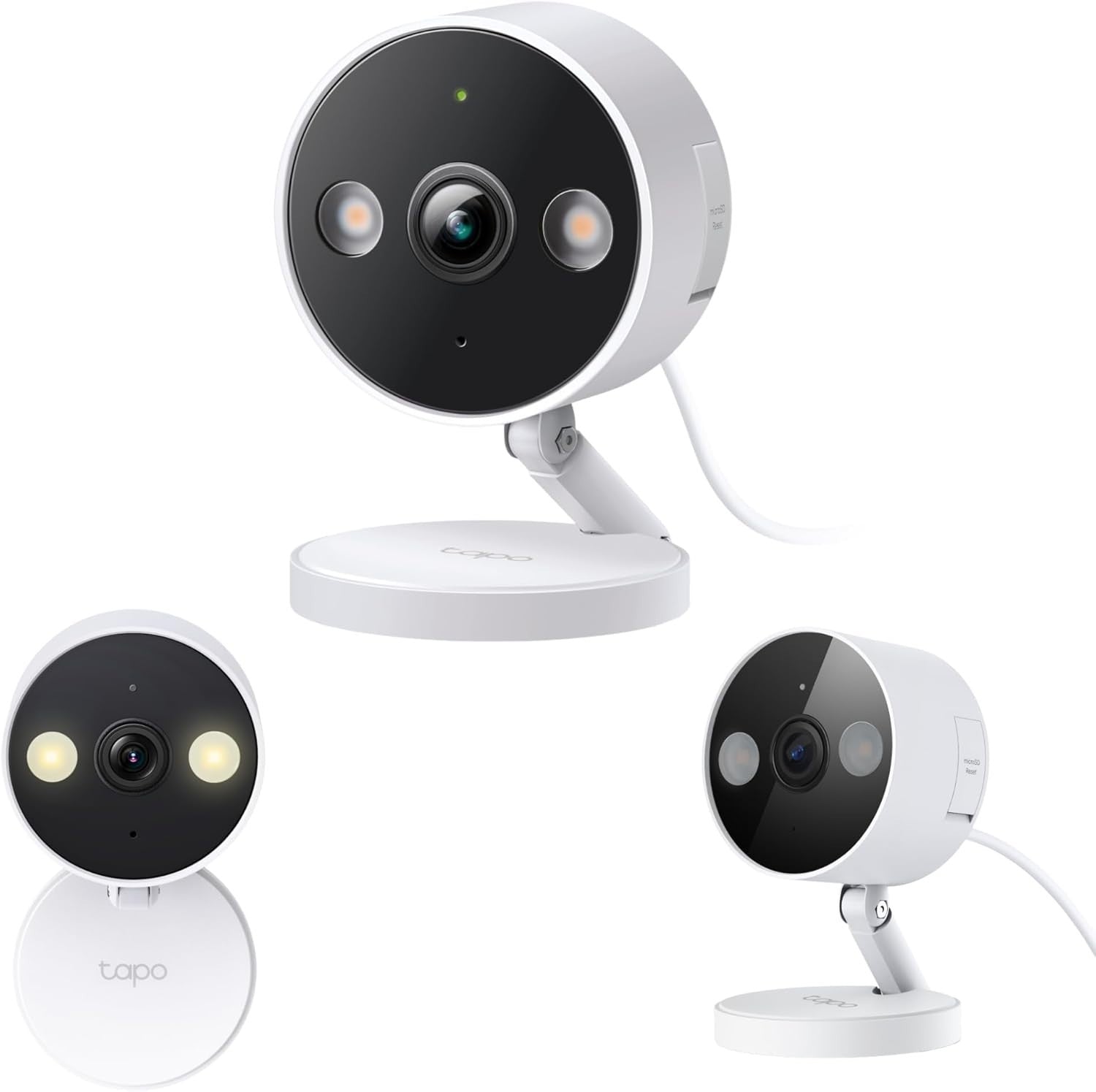 2K Outdoor Security Camera Color Night Vision AI Detection IP66 WiFi
