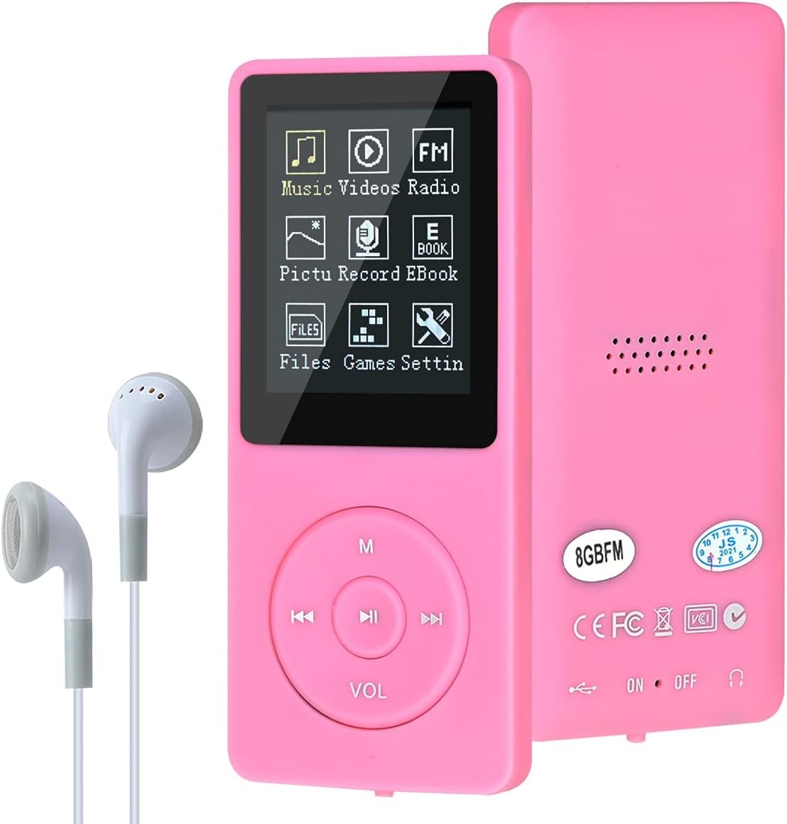 8GB MP3/MP4 Music Player Portable HiFi FM Radio Voice Recorder