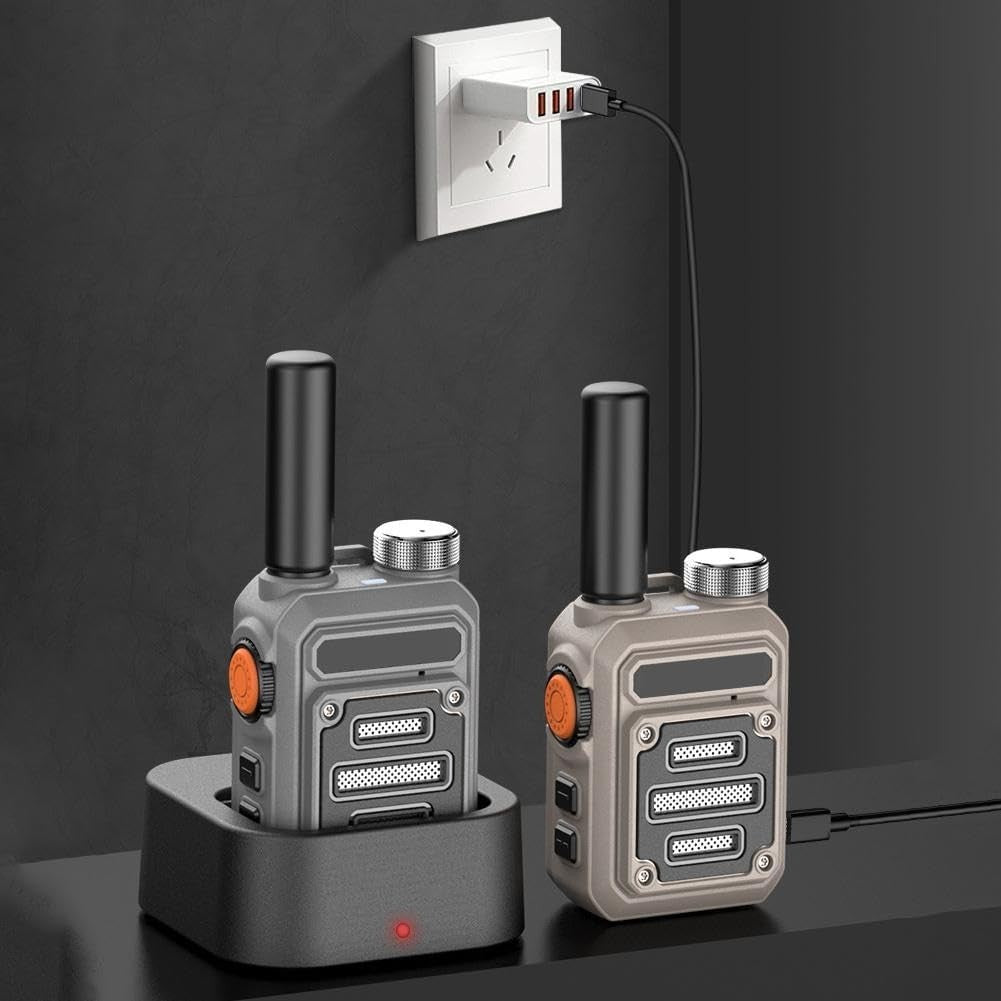Waterproof PTT Walkie Talkies 2PCS Nationwide Long Battery IP55 Radio