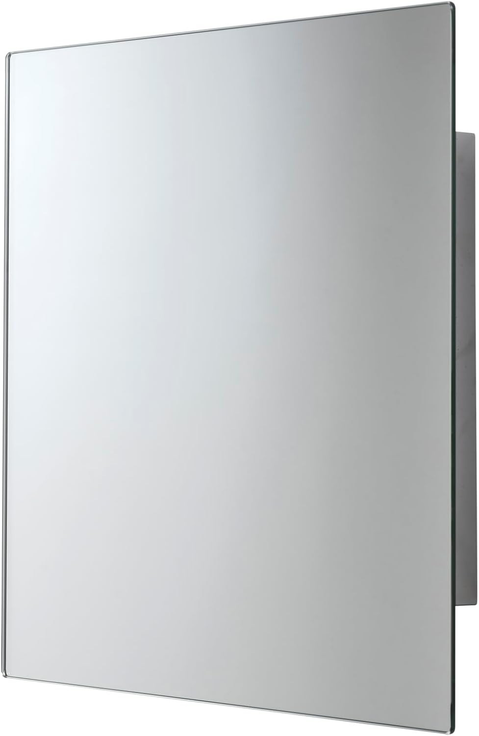 Bathroom Mirror Cabinet Wall Storage, Lockable, Concealed, 45x45cm