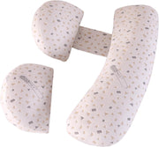 Pregnancy Pillow Side Sleeper Wedge Support Set Detachable Maternity Cushion