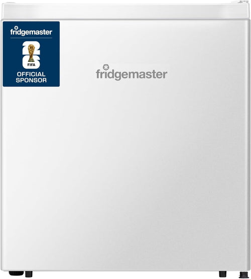 Mini Fridge 45L Compact Table Top Adjustable Thermostat Reversible White