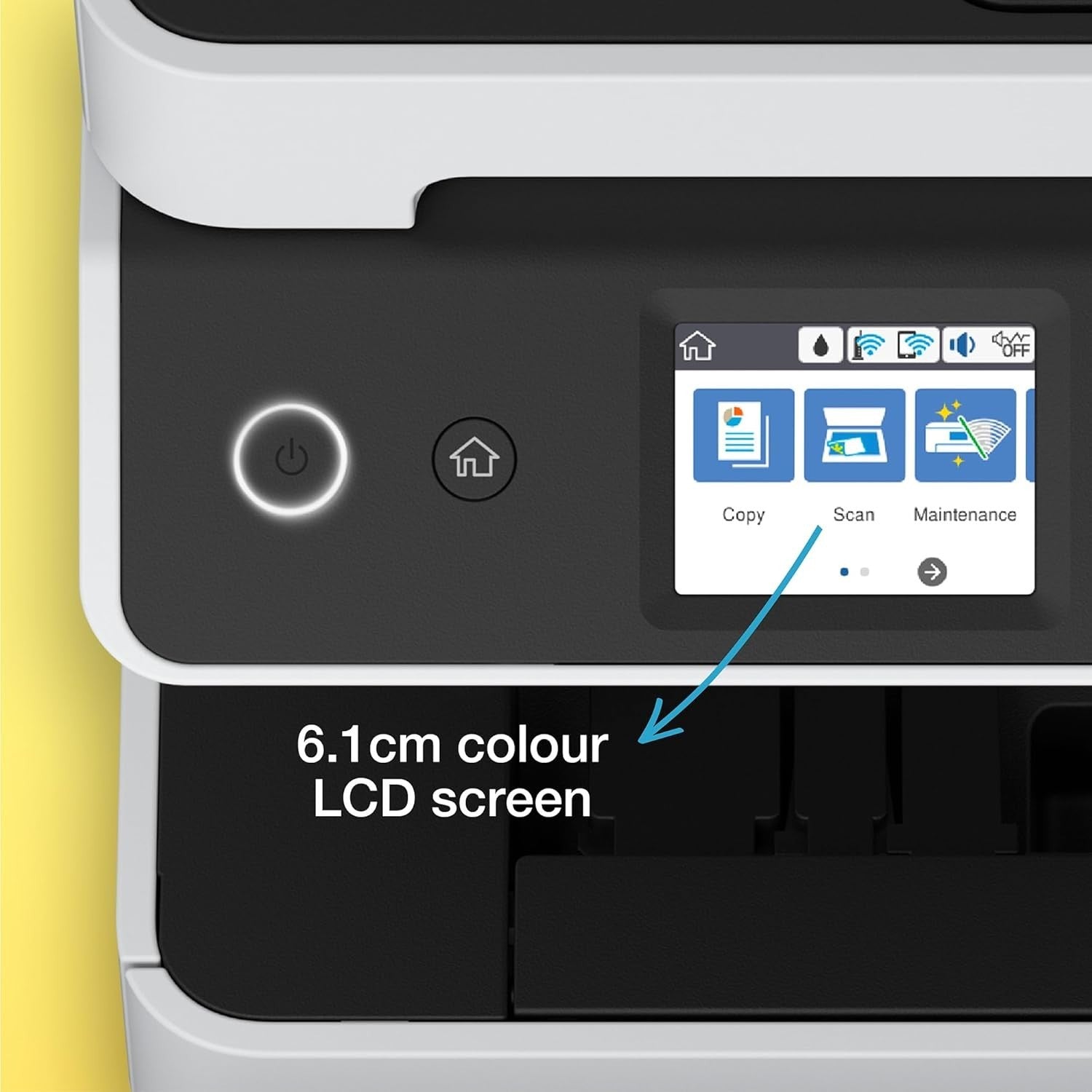 A4 Wi-Fi Ink Tank Printer Colour | Fast Duplex Print Copy Scan