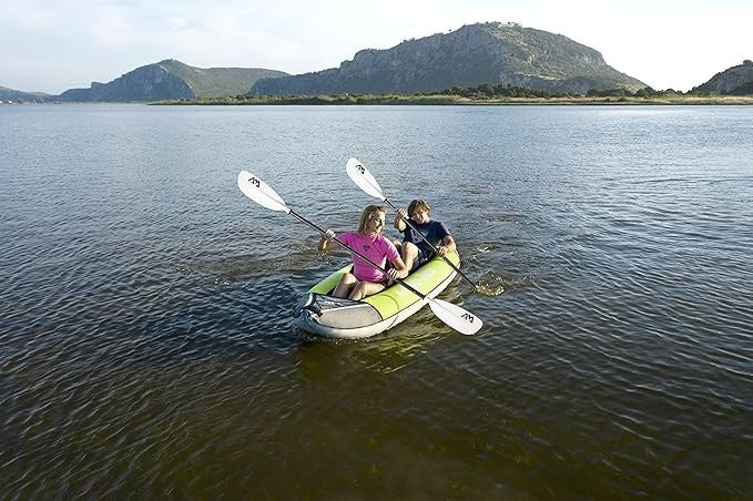 Inflatable Recreational Kayak V Shape Touring Canoe Portable