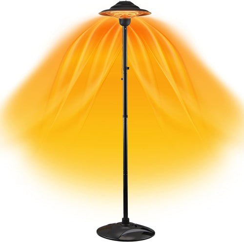 Outdoor Electric Patio Heater Waterproof Halogen Tube | Fast Heat | 2000W