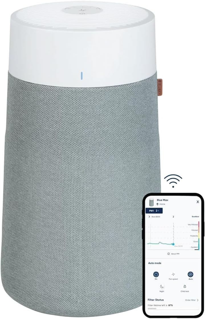 Smart WiFi HEPA Air Purifier Large Room 103m² Ultra Quiet Alexa