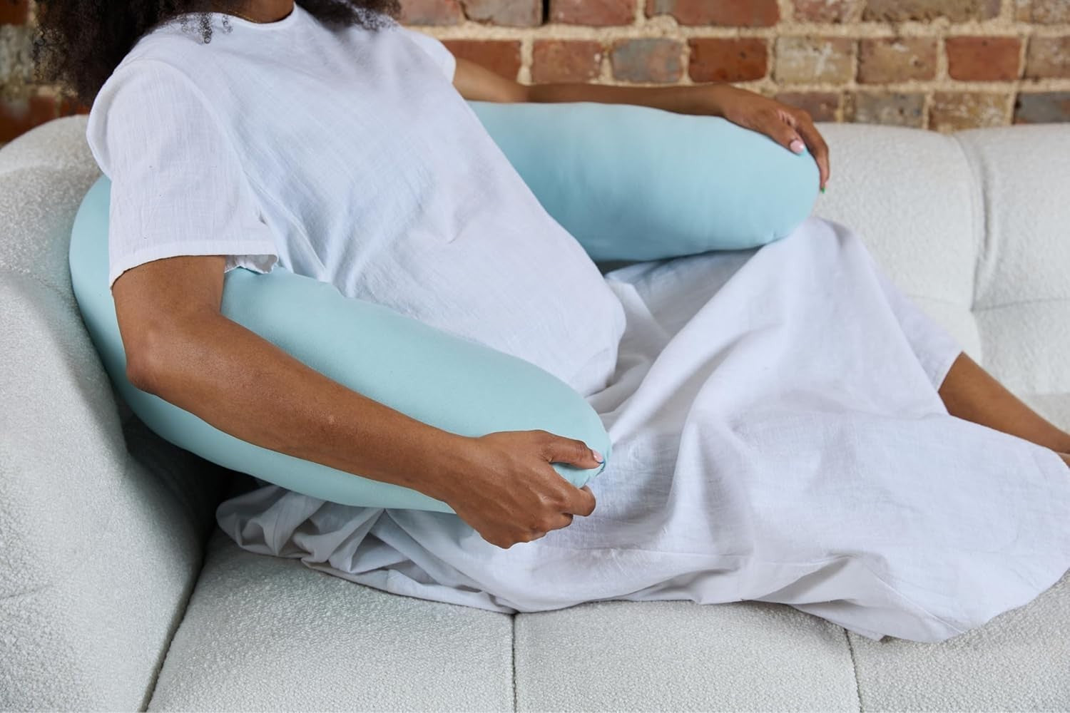 Pregnancy Pillow U Shaped Full Body Support Maternity Sleeping Cushion