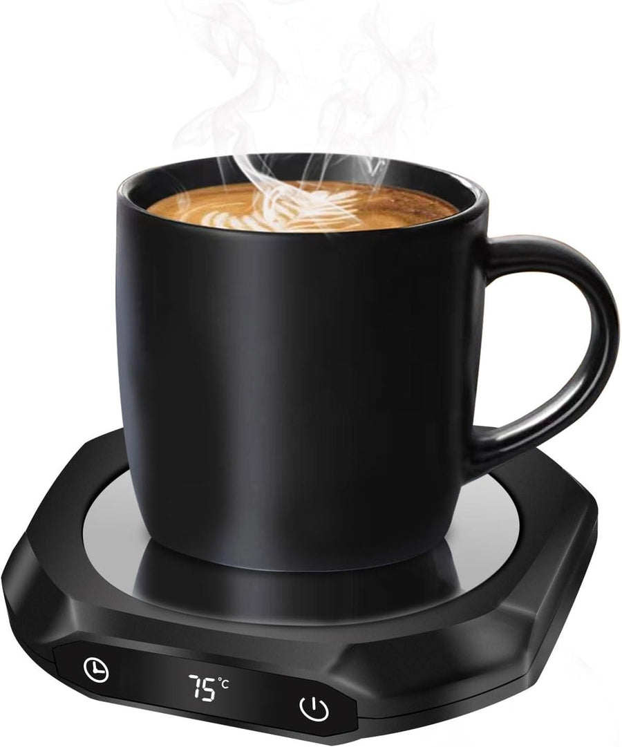 Coffee Mug Warmer 3 Temp 12H Auto Off Desk Cup Heater