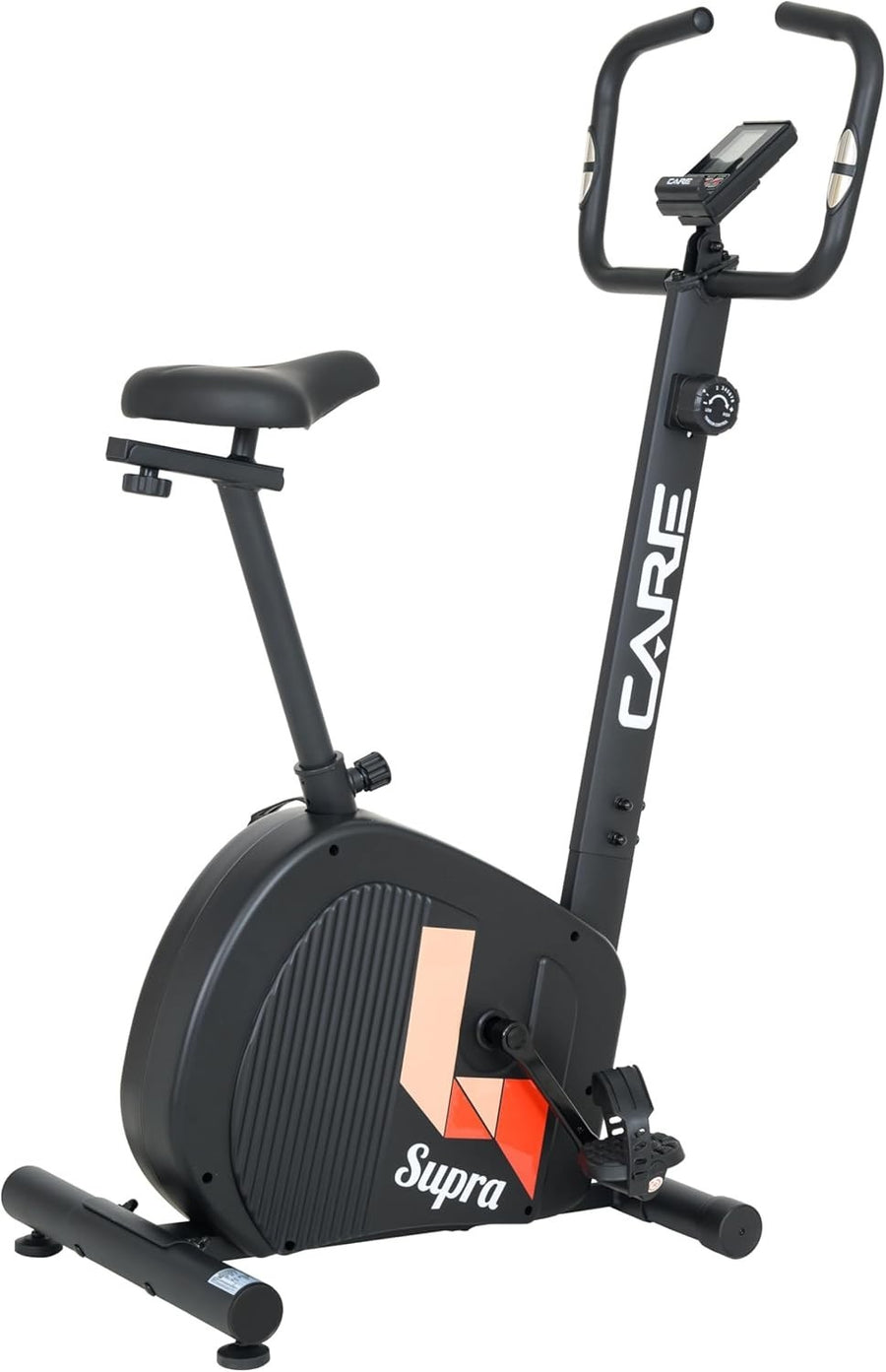 Foldable Magnetic Exercise Bike w/ 8kg Flywheel, LCD Console 8 Resistance Levels