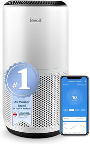 Smart HEPA Air Purifier Large Room 166m² CADR 400 Alexa Auto