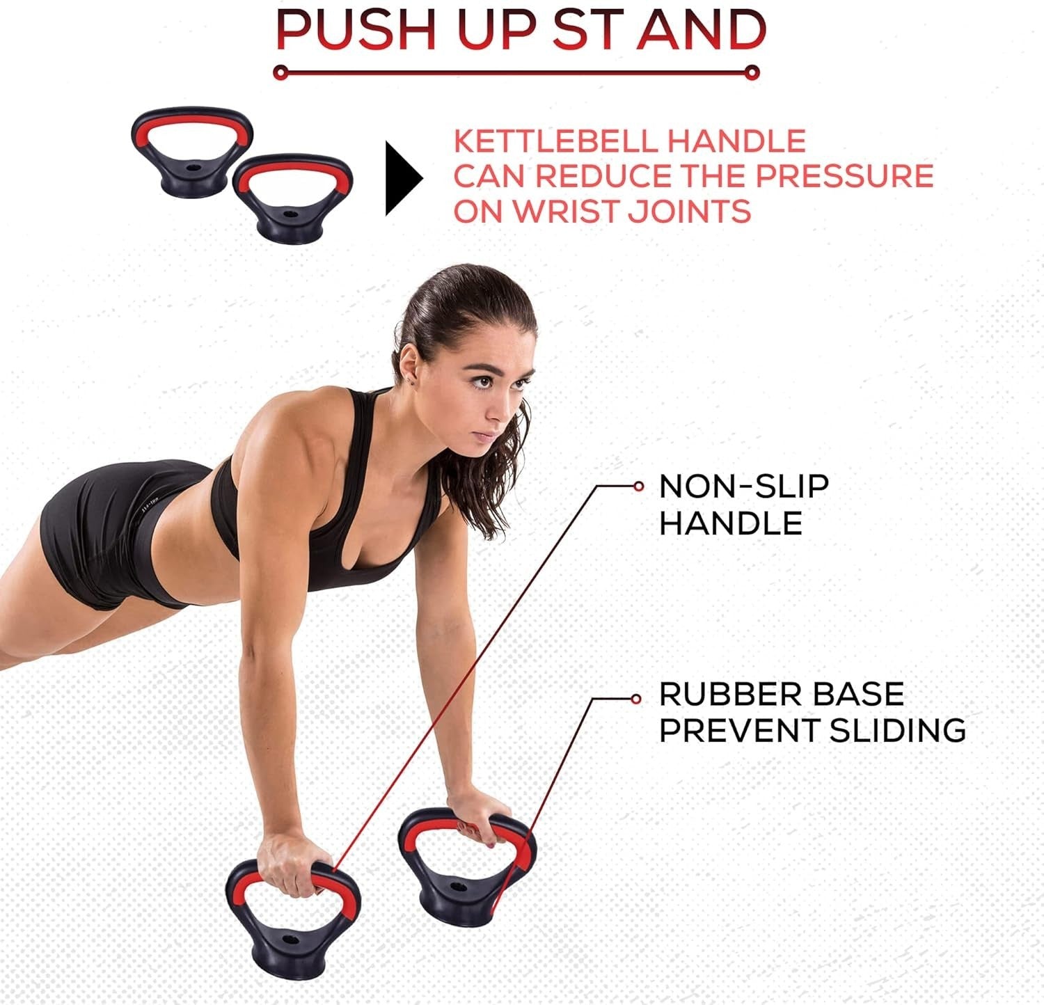 30kg Adjustable Dumbbells 6-in-1 Barbell Kettlebell Push Up Home Gym