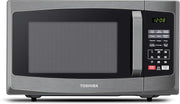 800W 23L Digital Microwave Oven Black Auto Defrost 6 Auto Cook Easy Clean