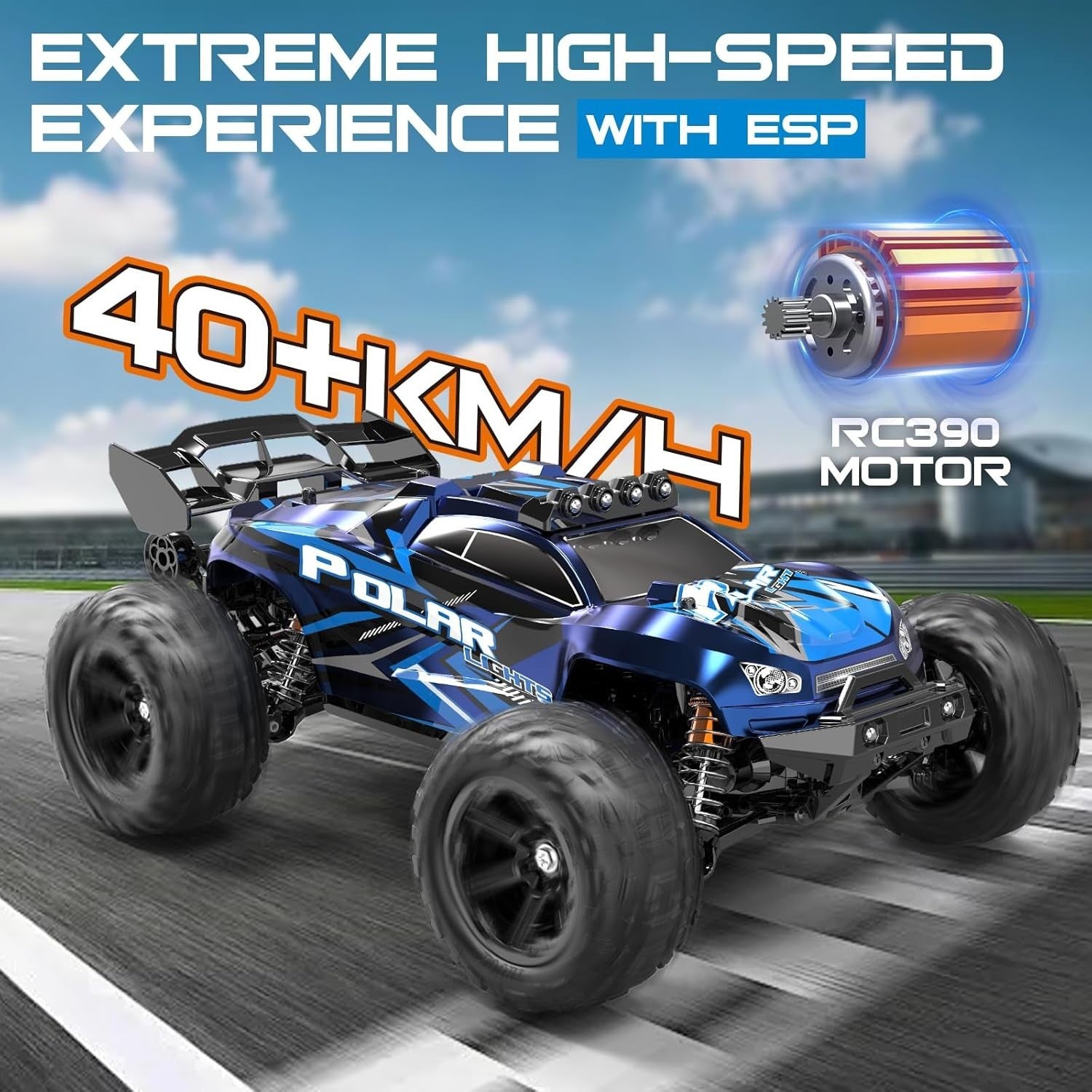 1:14 All Terrain RC Car – High-Speed 4WD Monster Truck for Adults & Kids