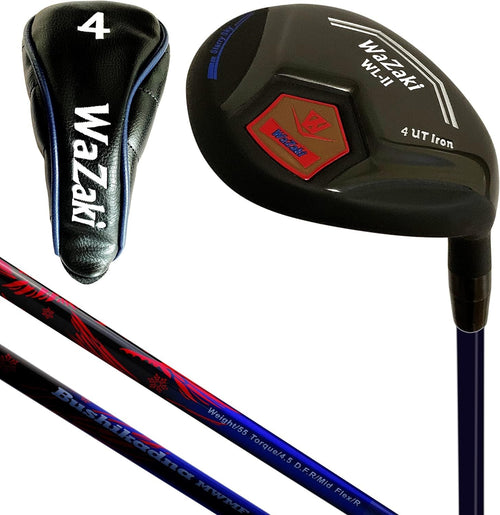 24° Hybrid Iron Golf Club Right Hand Regular Flex 55g Graphite Speed Face