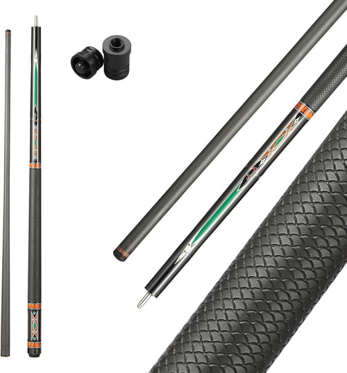 Carbon Fiber Pool Cue 20oz Low Deflection 12.5mm Tip Uni-Lock Pro Stick