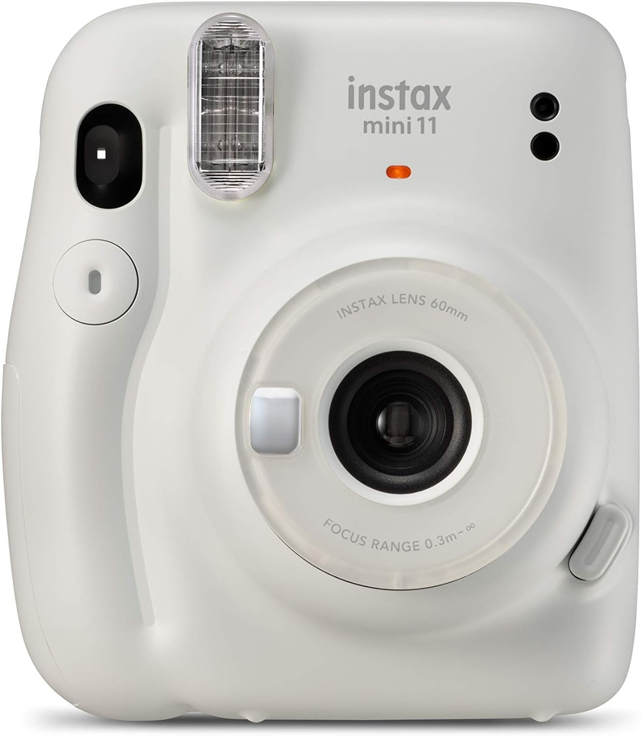 Instant Camera Selfie Mirror Auto Exposure Mini Photo Camera White