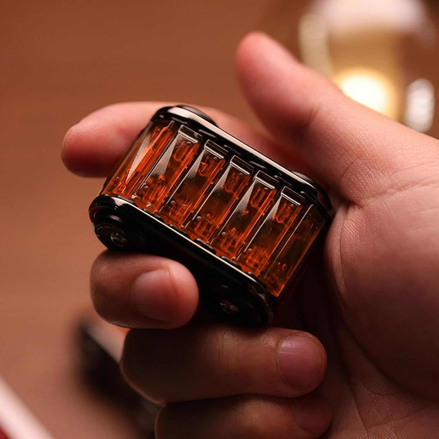 Metal Tank Fidget Slider Stress Relief ADHD Pocket Roller Toy