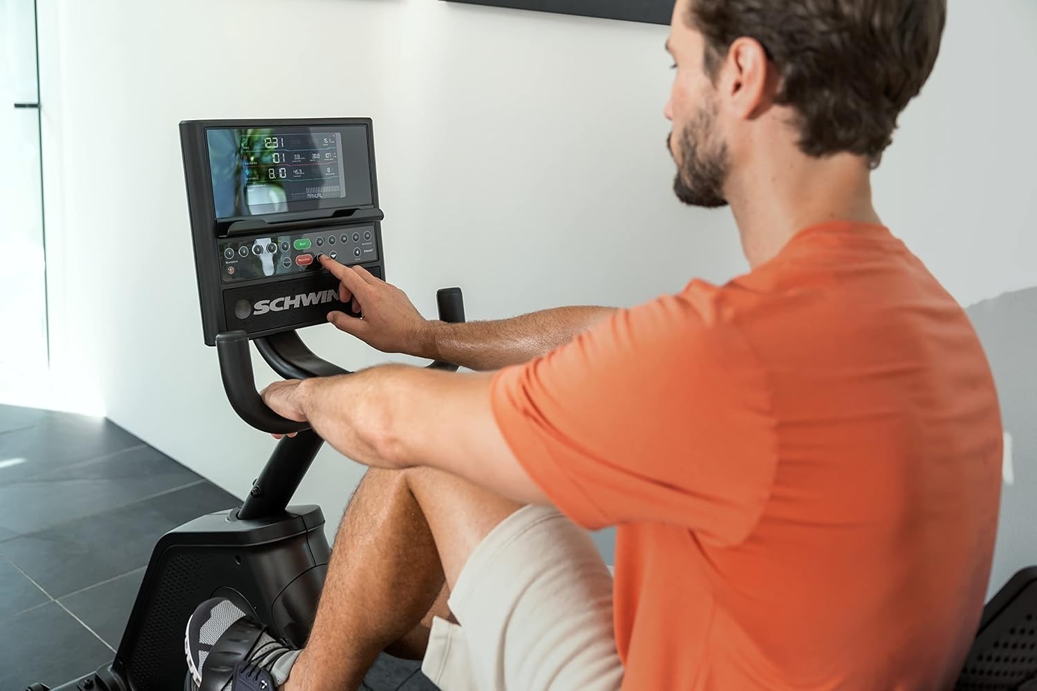 Recumbent Exercise Bike Magnetic Bluetooth LCD Quiet Comfort Seat Home Fitness